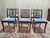 English Chairs with Barrettes, Set of 6 For Sale - Image 5 of 5