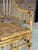 Ecru Vintage Refinished Brighton Pavilion Style Rattan Cane High-Back Armchair For Sale - Image 8 of 12