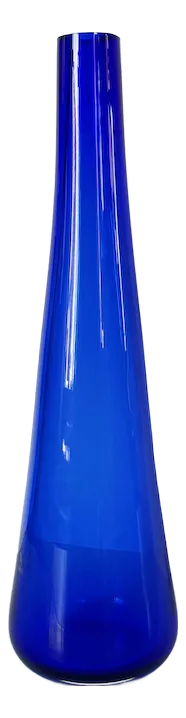 Murano Blue Glass Vase from Murano