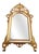 Vintage Golden Mirror, 1960s For Sale