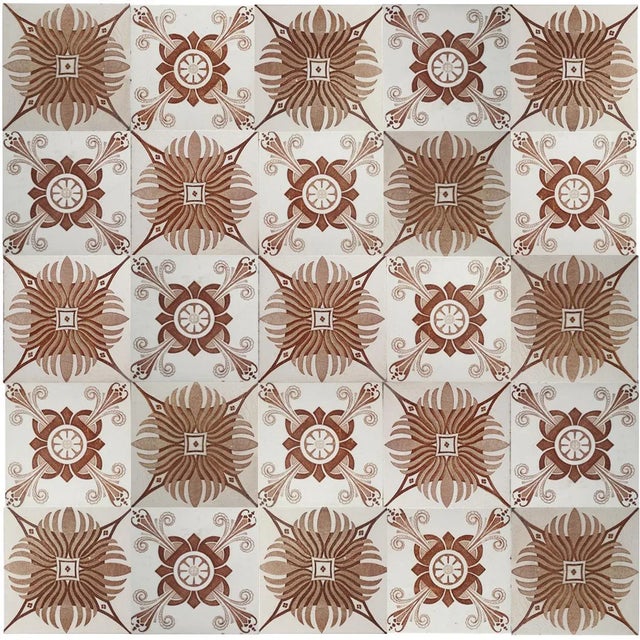 1920s Antique Tile, 1920s, Belgium For Sale - Image 5 of 12