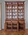 Wood 19th Century Neo-Renaissance Monumental Manor-House Display Cabinet with Integrated Porcelain Plates For Sale - Image 7 of 13