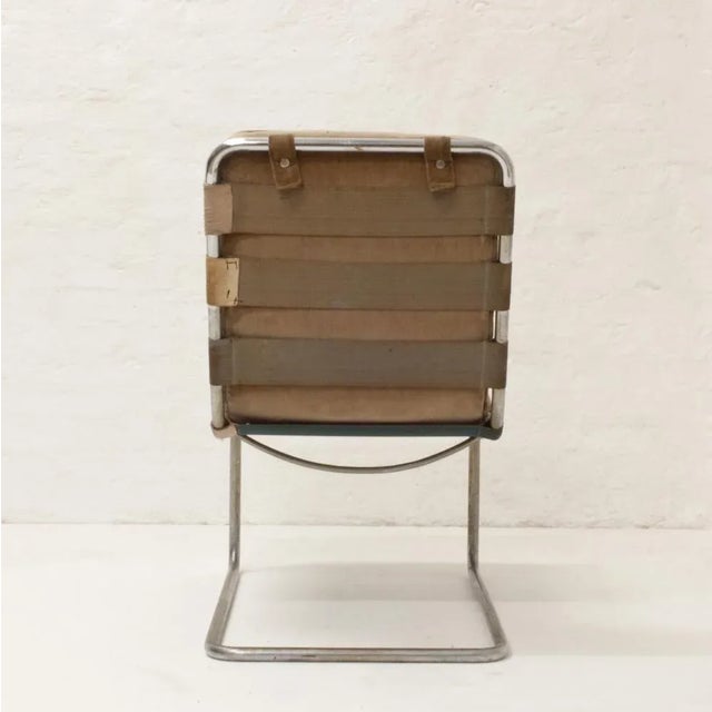 Gispen 411 Armchair by W.H. Gispen, 1935 For Sale - Image 4 of 12