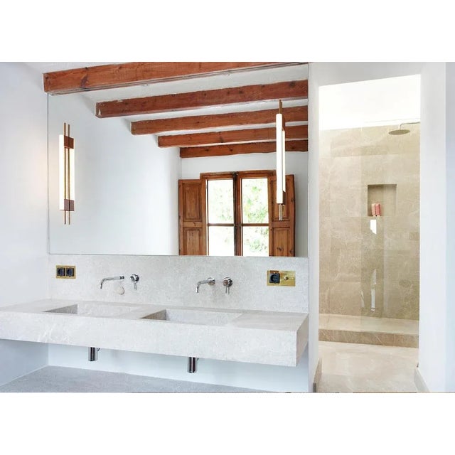 Gold Tubus 70 Wall Light by Contain For Sale - Image 8 of 11