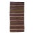 Striped Vintage Turkish Kilim Rug - 5`4" X 11`5" For Sale