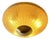 Venetian Gold Graniglia Murano Glass Flush Mount by Simoeng For Sale