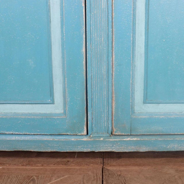 Early 19th Century Italian Painted Wardrobe For Sale - Image 6 of 13