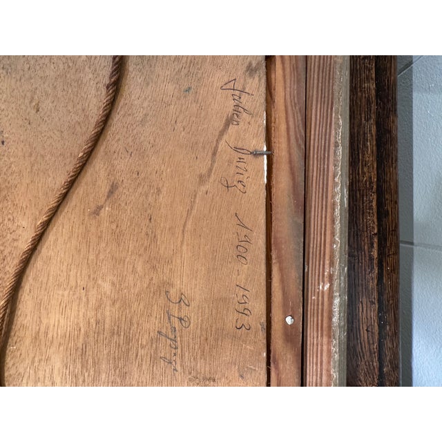 French Early 20th Century French Oil on Canvas For Sale - Image 3 of 6