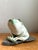 Vintage Ceramic Frog Sculpture on Stone Base For Sale - Image 10 of 14