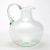Circa 1925 Murano Glass-Green Soffiato Pitcher For Sale - Image 10 of 10