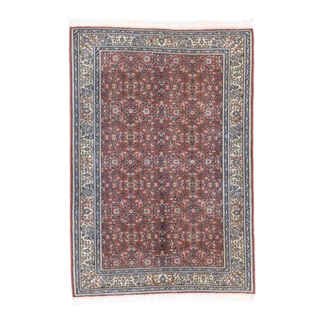 Vintage Turkish Sivas Rug - 03'11 X 05'08 For Sale