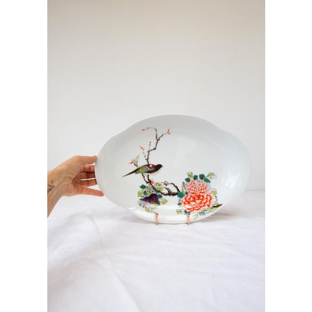 Oval Serving Plate, Limoges, 1990s For Sale - Image 4 of 7