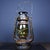 Bronze Vintage Rustic Industrial Kerosene Lantern With Green Glass Globe For Sale - Image 8 of 9