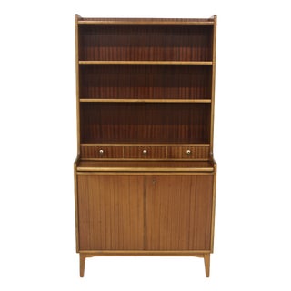 Scandinavian Mahogany Secretary Desk, Denmark, 1950s For Sale