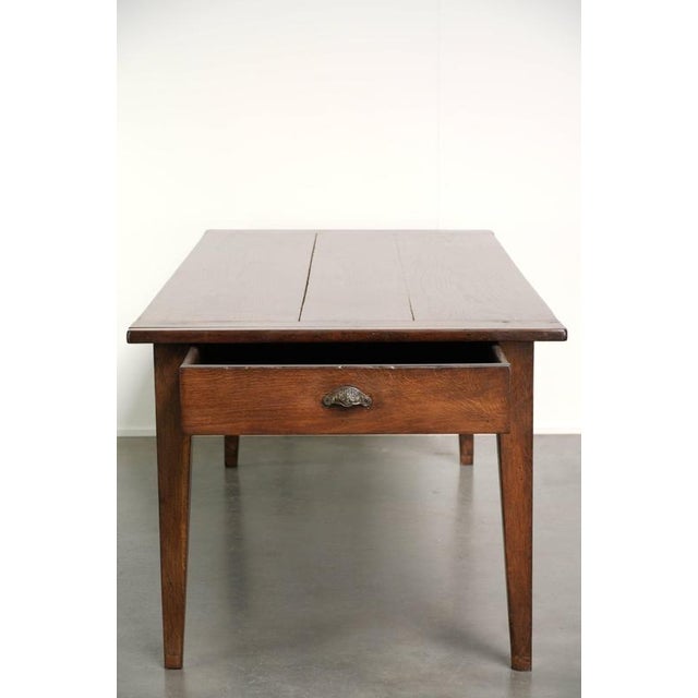 19th Century Antique French Oak Table, 1800s For Sale - Image 5 of 16