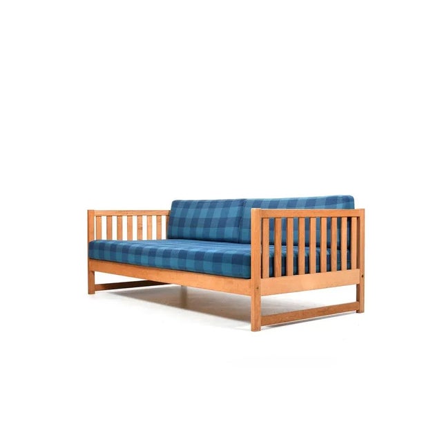 Mid-Century Modern Model 4390 Daybed in Oak by Børge Mogensen for Fredericia, 1960s For Sale - Image 3 of 13