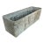 Vintage Belgian Fiber Concrete Retangular Planter For Sale
