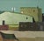 Mid-Century Modern 'Sunlit Village' Vintage Original Landscape Oil Painting by Swedish Artist Eric Cederberg (1897-1984), Framed For Sale - Image 11 of 13