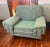 1950s Vintage MCM Mid Century Modern Rowe Armchair and Sofa Set - Minty Sage Green! For Sale - Image 5 of 10