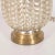 Vintage Molded Mercury Glass Tables Lamps - a Pair For Sale - Image 4 of 9