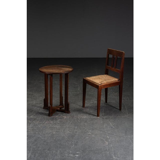 Amsterdam School Side Table, 1930s For Sale - Image 9 of 12