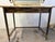 Onyx Mid 20th Century Hollywood Regency Brass and Onyx Dressing Table With Candelabra Mirror For Sale - Image 8 of 15