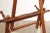 Brown Antique Victorian Stick & Ball Oak Easel For Sale - Image 8 of 12