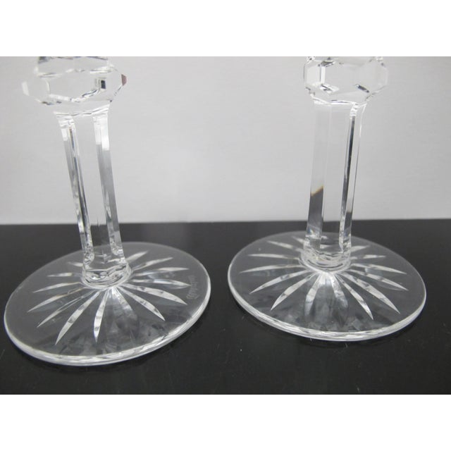 Glass Waterford Crystal Powerscourt Port Wine Glass Goblet Set of 2 For Sale - Image 7 of 7