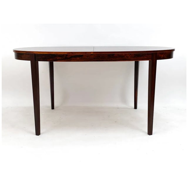 Swedish Rosewood Extension Dining Table, C. 1960s For Sale - Image 4 of 11