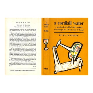 "A Cordiall Water: A Garland of Odd & Old Receipts to Assuage the Ills of Man & Beast" 1963 Fischer, m.f.k. For Sale