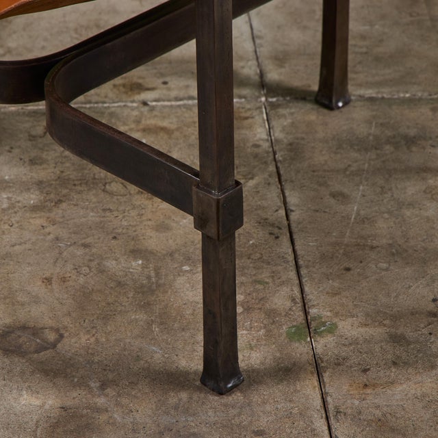 Jean-Paul Rykaert Leather Sling Chair For Sale - Image 16 of 16