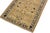 Boho Chic Ziegler 1990's Gold/Blue Wool Runner Rug- 4'2'' X 11'10'' For Sale - Image 4 of 10