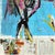 Contemporary The Long Way West - Original Americana Western Acrylic Artwork on Paper Map by Jesse Black For Sale - Image 3 of 6