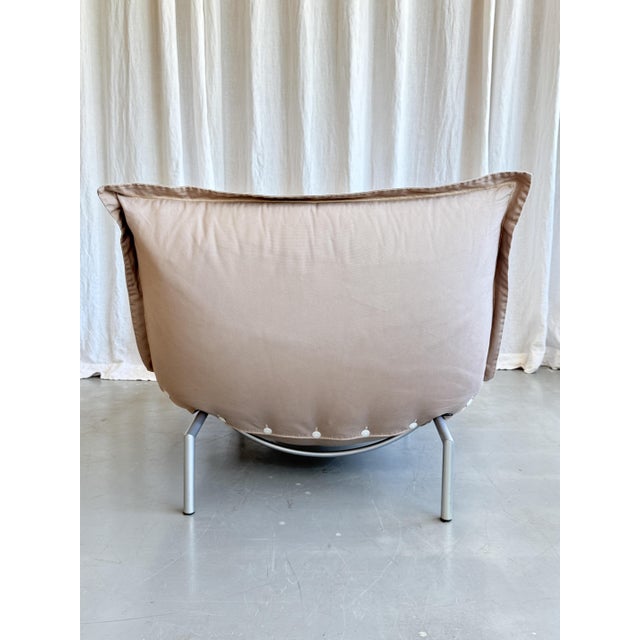 Pink Postmodern Calin Lounge Chair by Pascal Morgue for Ligne Roset, France, 1990s For Sale - Image 8 of 17