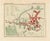 Paper Antique Map of the City of Assen in the Netherlands, 1865 For Sale - Image 7 of 7