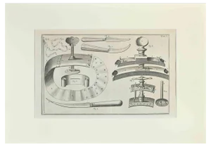 Lorenz Heister, Surgical Instruments, Etching, 1750