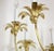 1950s Eight-Arm Italian Solid Brass Flower Chandelier For Sale In New York - Image 6 of 13