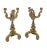 Wood 18th. Century French Blue Carved Wood Candelabrums - a Pair For Sale - Image 7 of 7