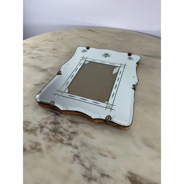 Large Mid-Century Murano Glass Wall Photo Frame, 1950s For Sale - Image 12 of 14