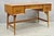 West Elm Williams Sonoma Mid Century Modern Acacia Teak Style Writing Desk (B) For Sale - Image 16 of 16