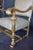 Gold 19th Century Italian Trono / Throne Chair For Sale - Image 8 of 9