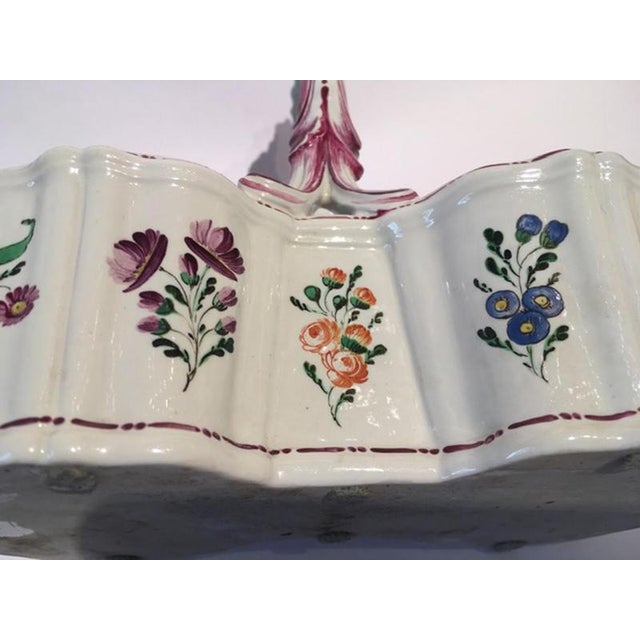 Porcelain Cruet with Floral Decor by Richard Ginori, Italy, 18th Century For Sale - Image 10 of 18