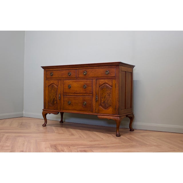 20th Century Walnut Sideboard, 1910s For Sale - Image 3 of 11