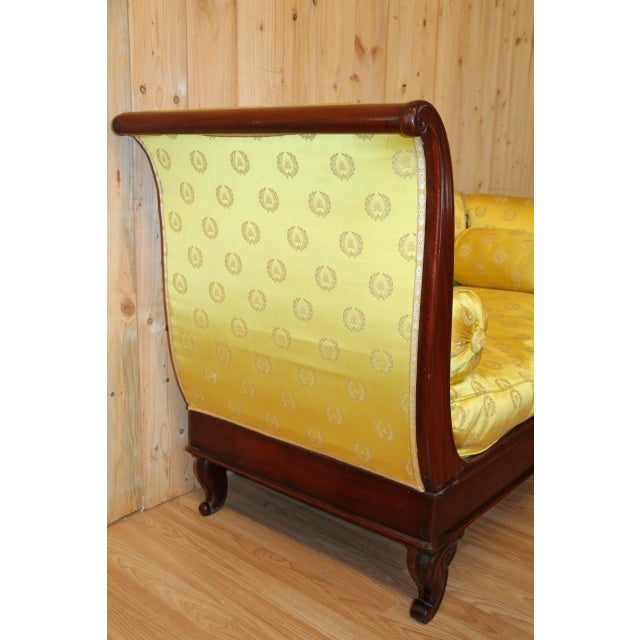 Restoration Mahogany Chaise Longue For Sale - Image 4 of 8