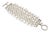 Paco Rabanne Silvered Metal and Quartz Link Bracelet For Sale