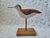 1970s Handmade Wooden Shore Bird Decoy For Sale - Image 5 of 6