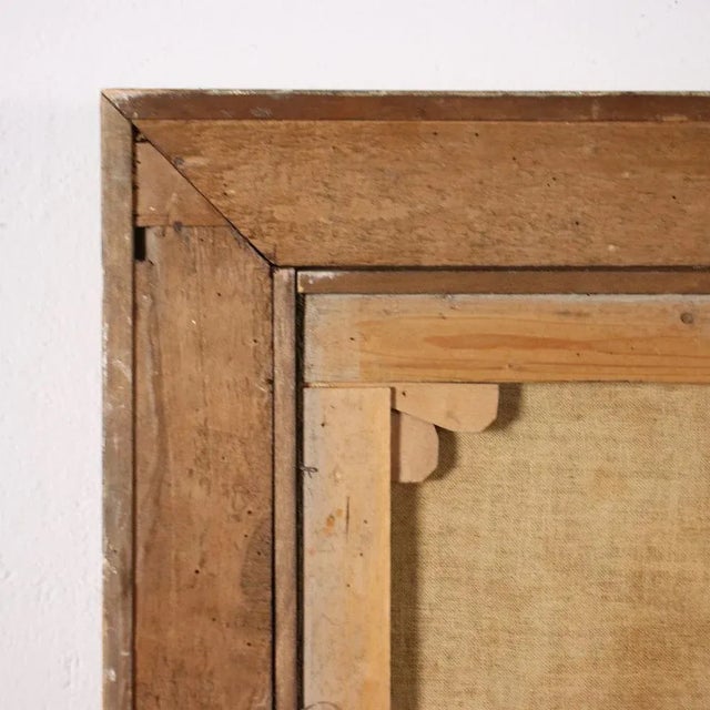 Italian Artist, Adoration of the Baby Jesus, 17th Century, Oil on Canvas, Framed For Sale - Image 12 of 13