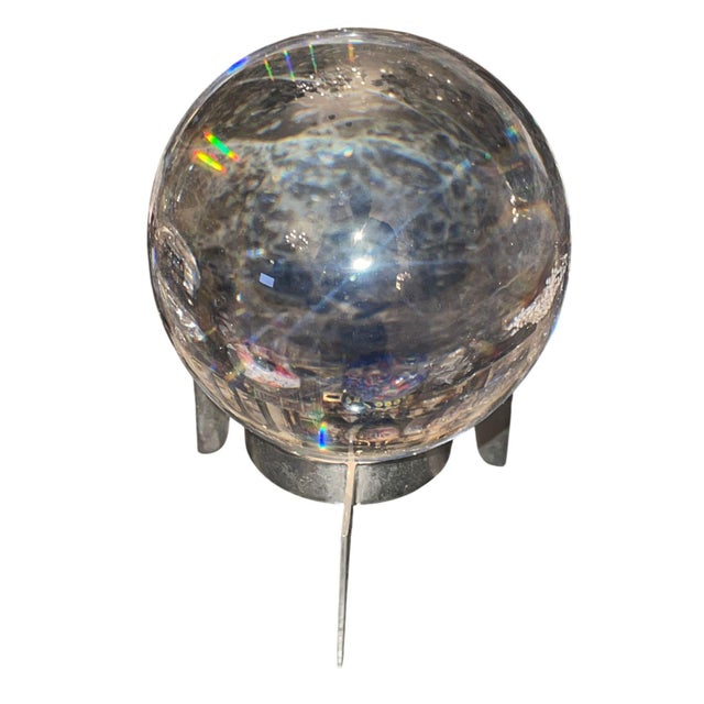Baccarat Late 20th Century Seven Baccarat Pieces Including Crystal Paperweights and Sirius Crystal Sphere For Sale - Image 4 of 10