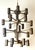 Mid-Century Brass 24-Light Chandelier attributed to Gotthold Schönwandt, Germany, 1960s For Sale - Image 18 of 18