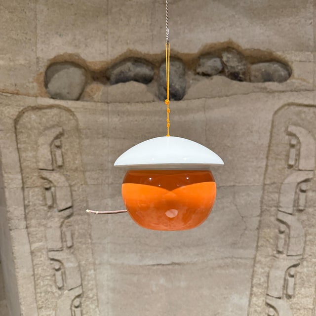 Mid-Century Modern Studio Ceramic Pottery Round Birdhouse Mid-Century Modern For Sale - Image 3 of 9